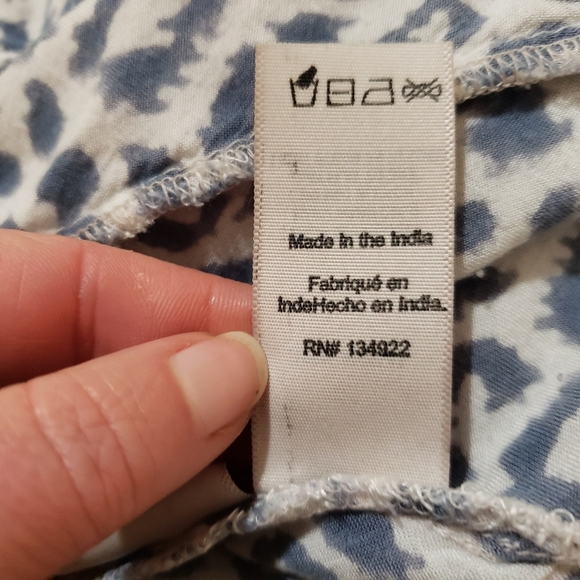 Emerson fry sleeveless leopard caftan size XS-SMALL - Picture 9 of 9